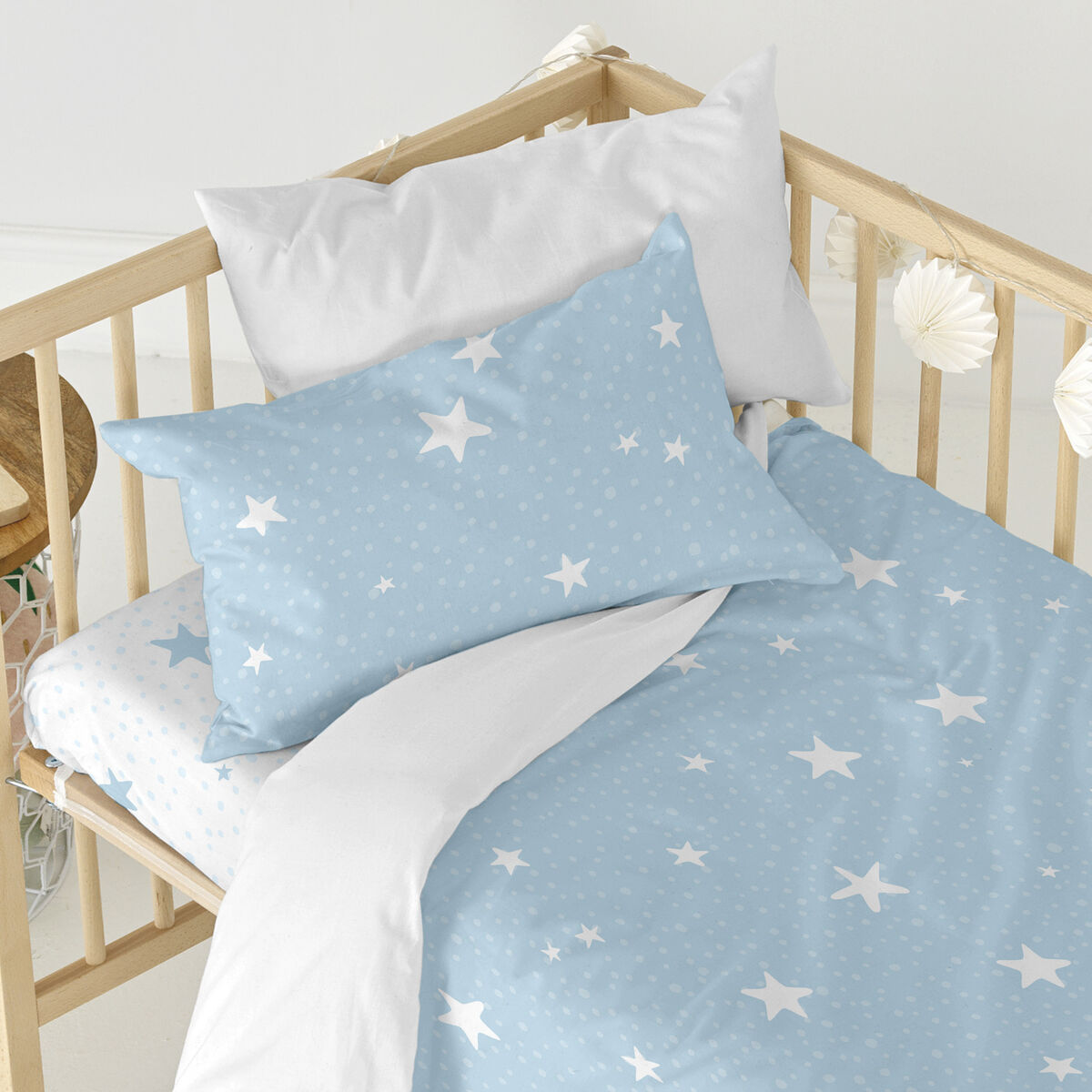 Aluslina HappyFriday BASIC KIDS Sinine 70 x 140 x 14 cm